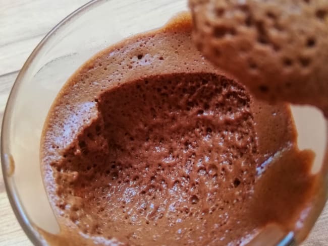 Mousse au chocolat vegan