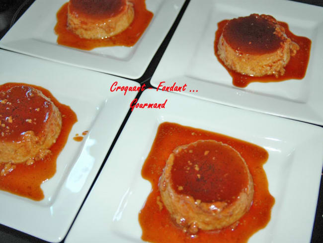 Flan speculoos