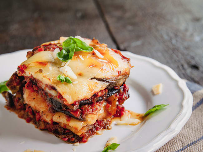 Aubergines à la Parmigiana