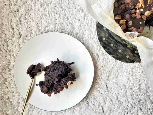 Brownie ultra fondant Healthy avec des noisettes