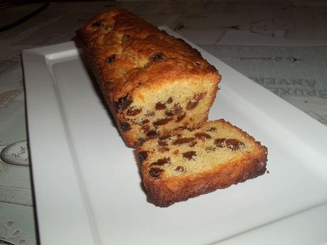 Cake aux raisins secs