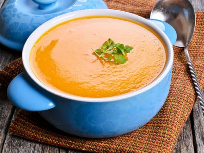 Potage au potiron - Recette minceur