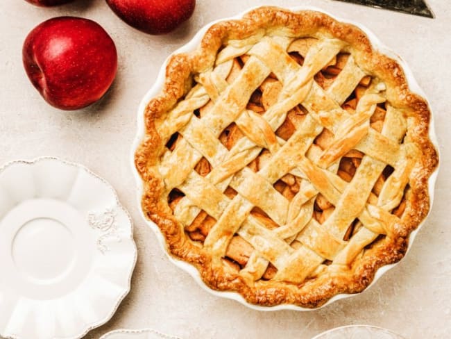 Apple Pie : une recette facile de la tourte aux pommes à l'Américaine
