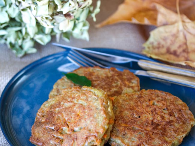 Galettes de patate douce