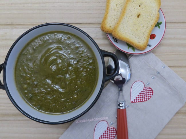 Soupe potiron et courgettes