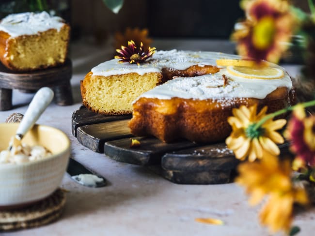 Gâteau moelleux au citron de Cyril Lignac