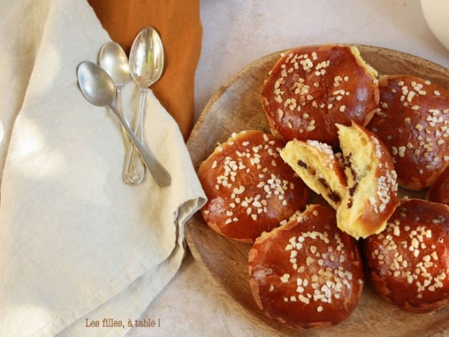 Briochettes aux pépites de chocolat