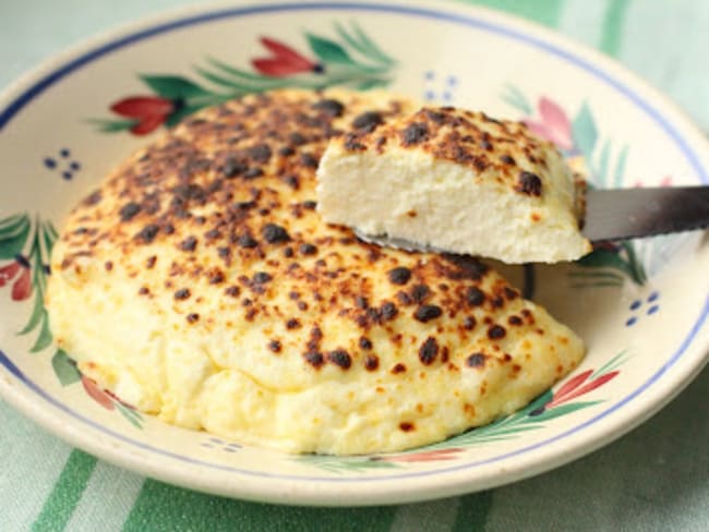 Fromage frais finlandais à l'oeuf