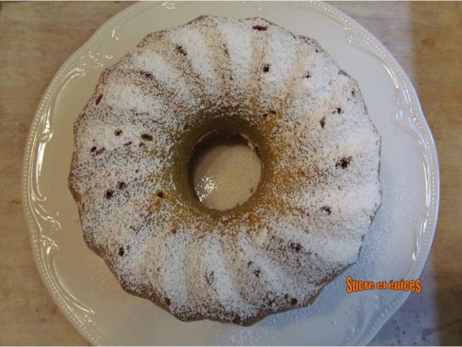 Gâteau au potiron cuit et amandes