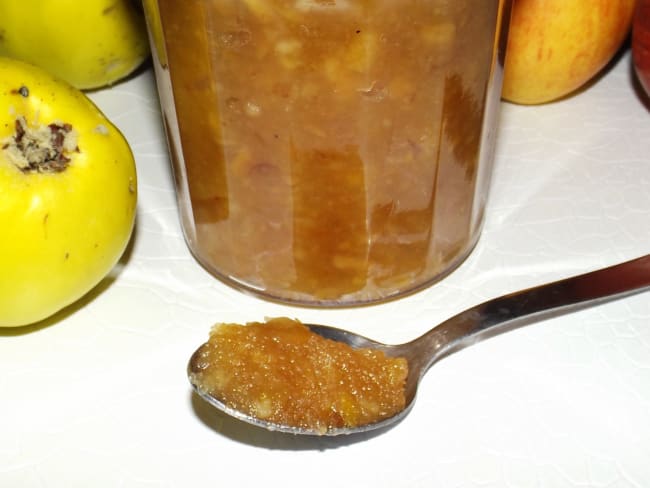 Confiture pomme coing