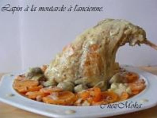 Lapin à la Moutarde à l'Ancienne