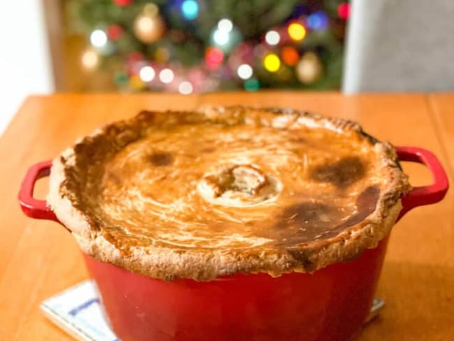 Tourtière du Lac-Saint-Jean de la cuisine québécoise