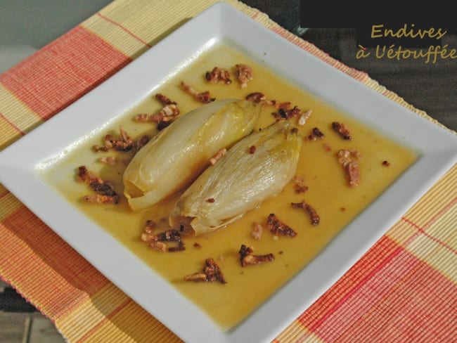 Endives à l'étouffée