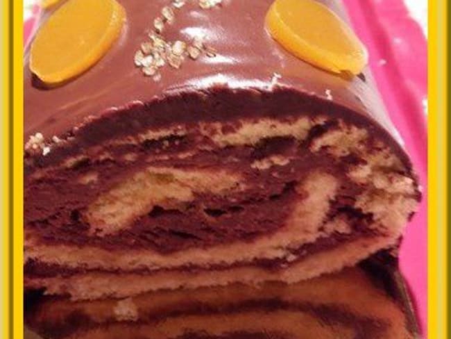 Bûche de Noël Mogador