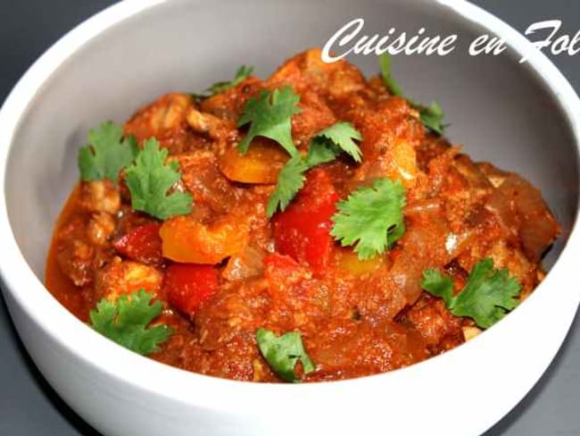 Poulet Vindaloo