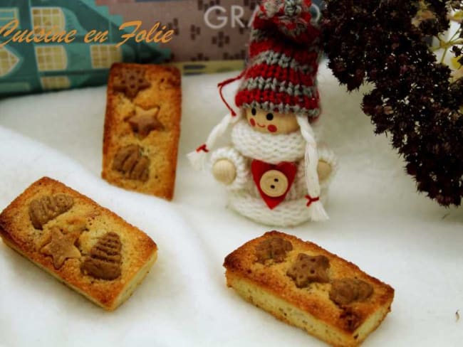 Financiers pomme cannelle et muesli