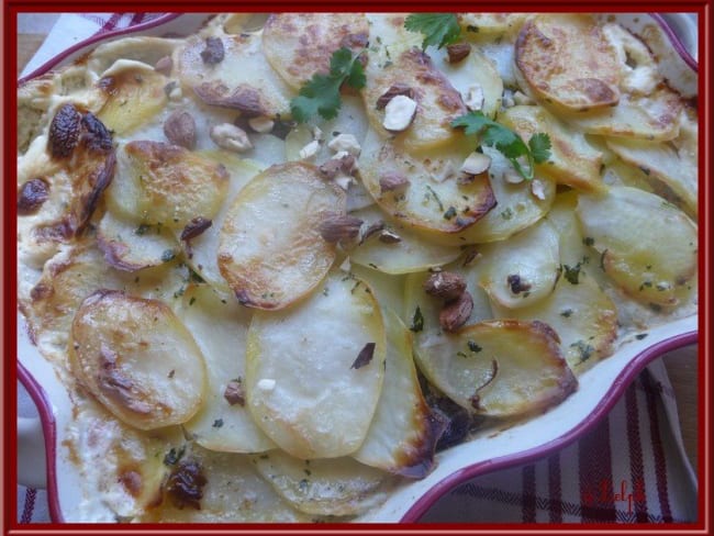 Gratin dauphinois au canard