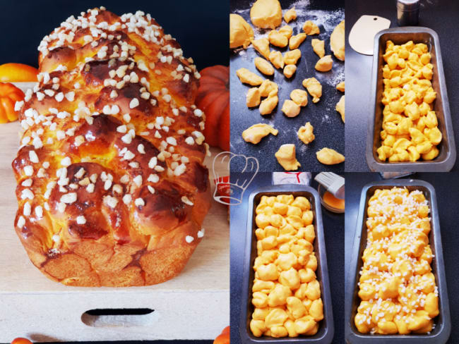 Brioche Émiettée au Potimarro