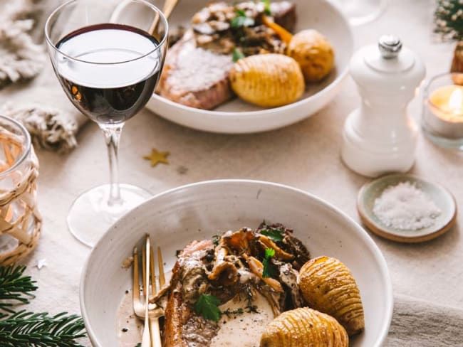 Boeuf Angus sauce aux cèpes et girolles