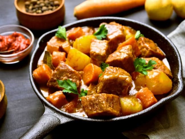 Sauté de porc au curry