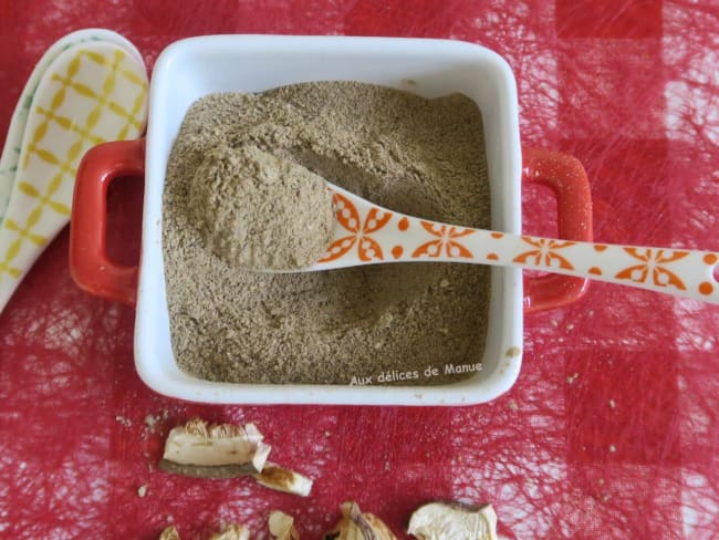 Poudre de champignons de Paris