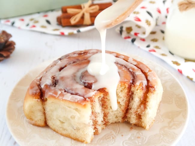 Cinnamon rolls sans beurre, sans oeufs, sans lait, sans lactose