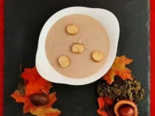 Velouté de panais et châtaignes