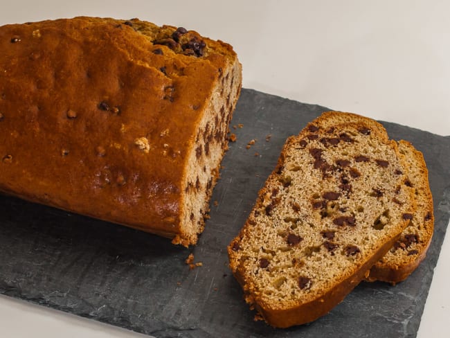 Gâteau du matin aux pépites de chocolat et à la farine d’épeautre