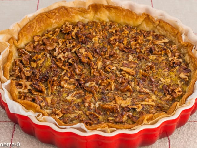 Tarte aux noix et sirop d’érable