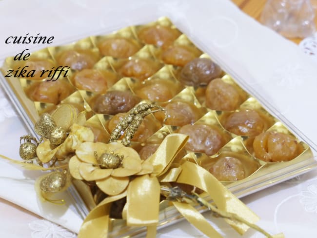 Marrons glacés maison pour les fêtes