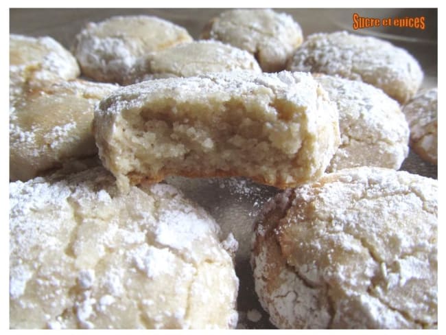 Amaretti à la crème de marrons sans gluten