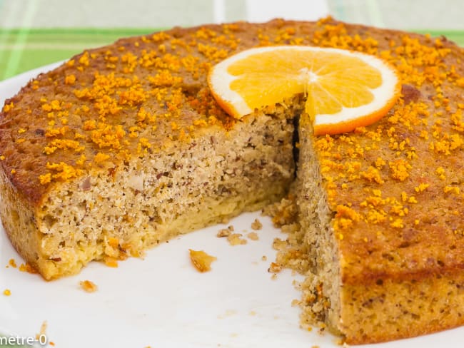 Gâteau à l’orange à la farine de millet