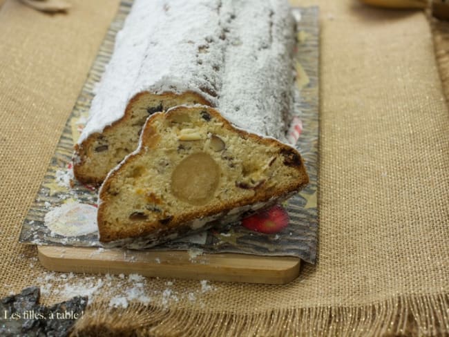 Stollen, un gâteau de noël allemand