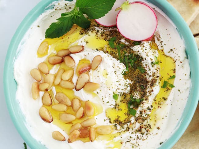 Recette labneh (labné) : fromage frais libanais