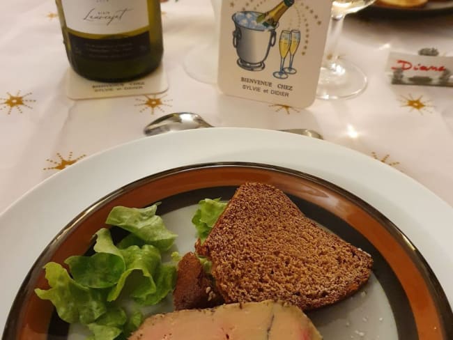 Foie gras cuit au sel facile et rapide