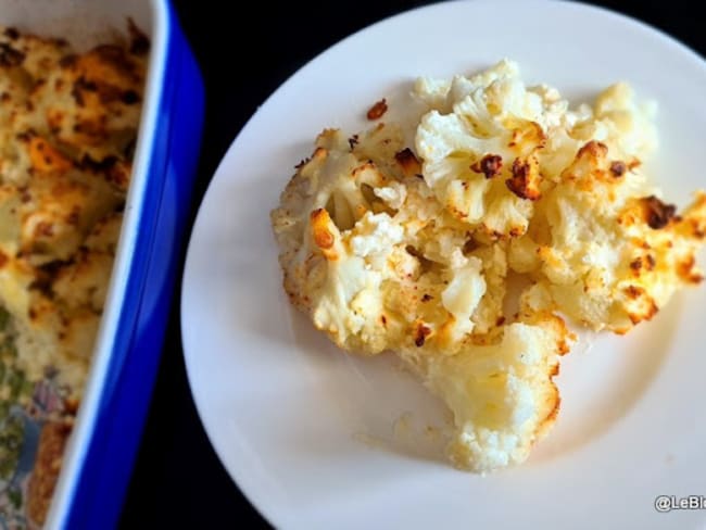 Gratin de chou-fleur à la feta