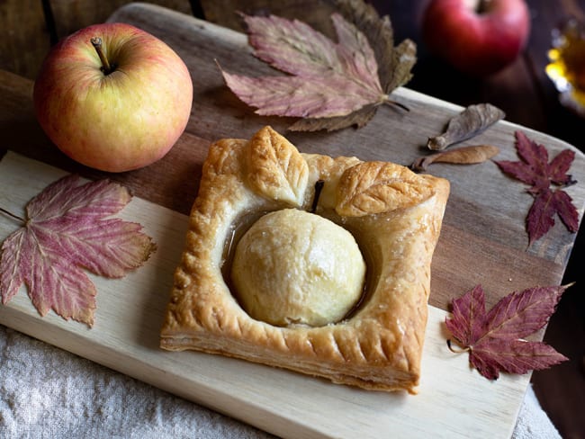 Coussins feuilletés aux pommes