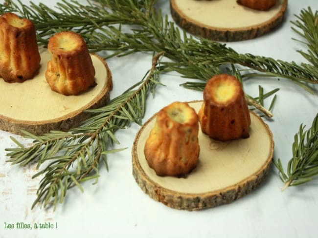 Mini-cannelés fromagers