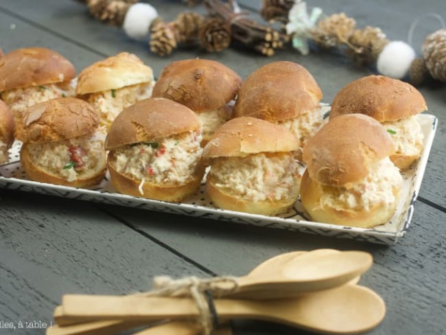 Mini crab rolls