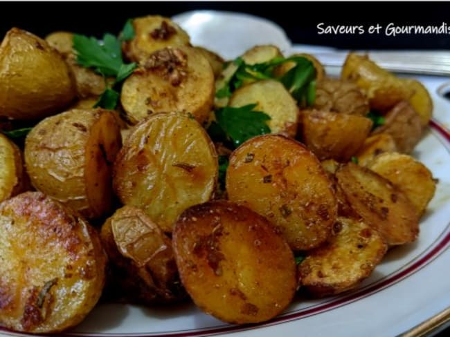 Pommes de terre rôties à la porchetta