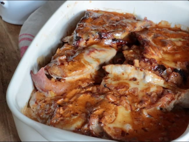 Escalopes de veau à la comtoise