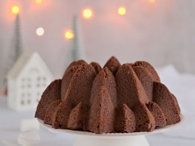 Le bundt cake au chocolat