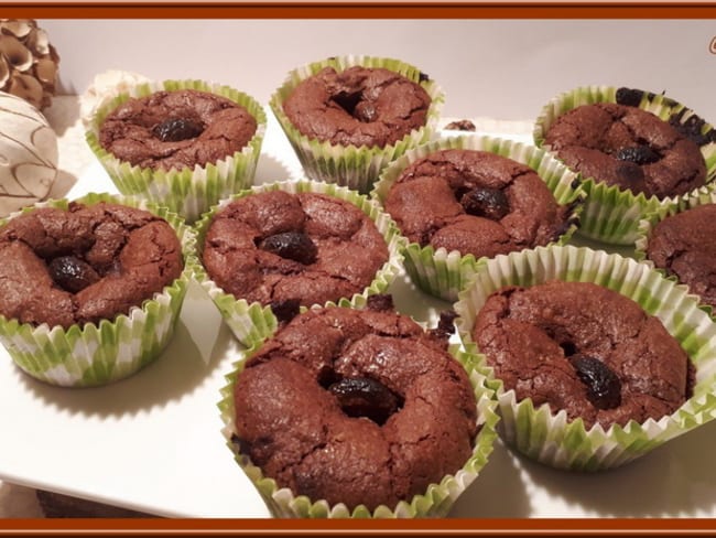 Muffins façon brownies