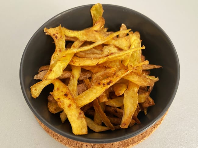 Chips d'épluchures de pommes de terre