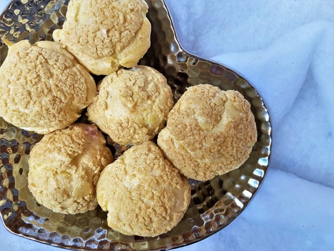 Choux craquelins allégés