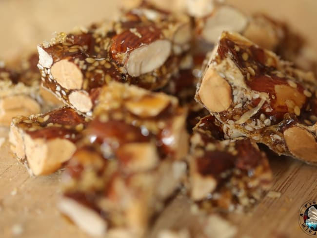 Turron amandes sésame