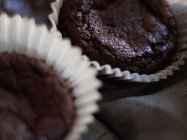 Muffins façon brownie