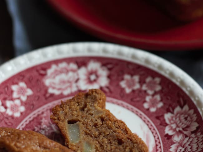 Moelleux spéculoos poire