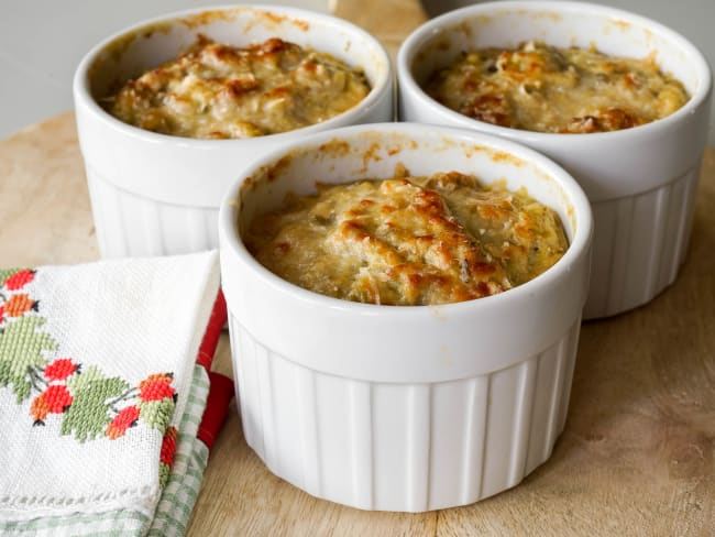 Aubergines gratinées