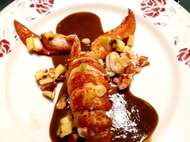 Homard au jus d’agrumes